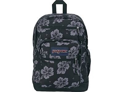Jansport Cool Student Luau Life Laptop Backpack (black-gray)