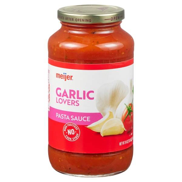 Meijer Garlic Lovers Pasta Sauce (24 oz)