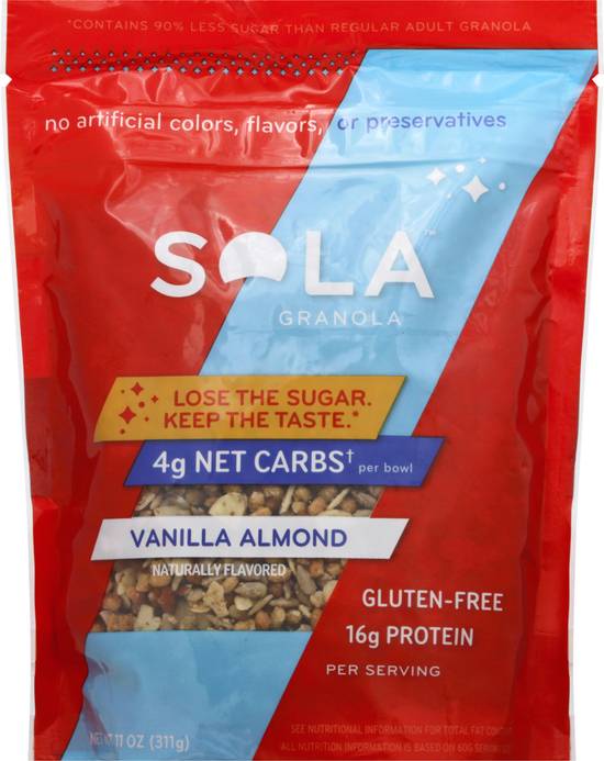 Sola Granola Vanilla Almond Gluten-Free (11 oz)