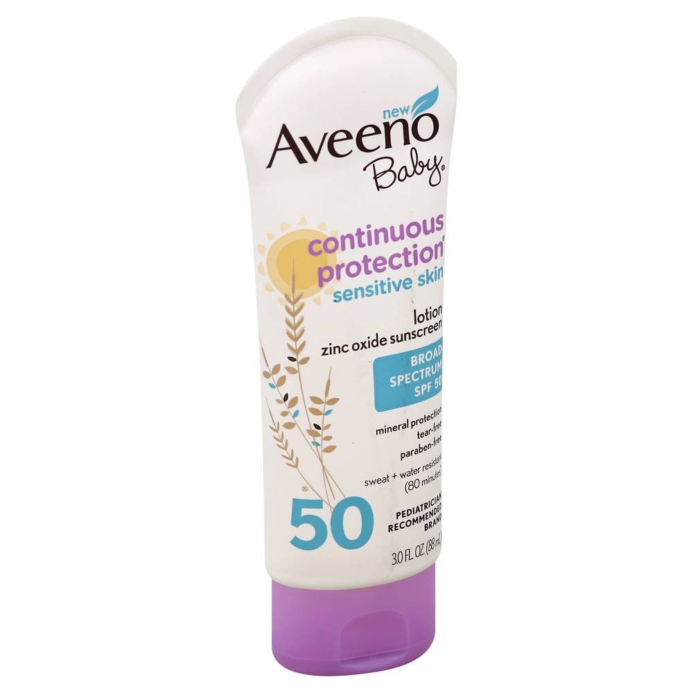 Aveeno Protection Zinc Oxide Mineral Sunscreen