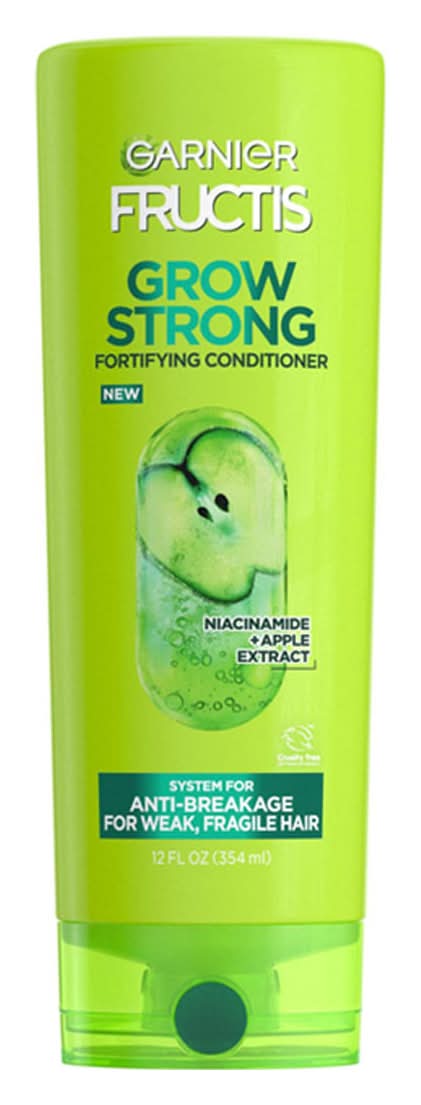 Garnier Fructis Grow Strong Conditioner For Stronger Healthier Shinier Hair - 12 Fl Oz