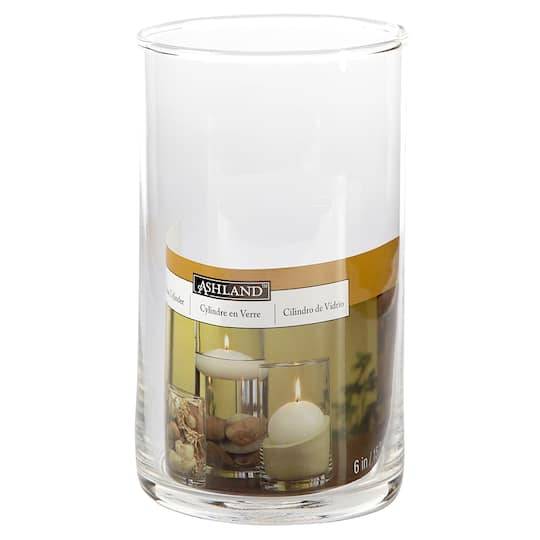 Glass Cylinder Candle Holder By Ashland