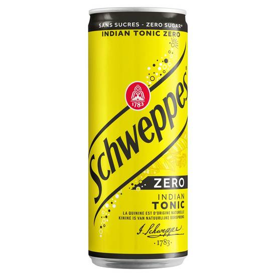 Schweppes Indian Tonic Zero 33cl