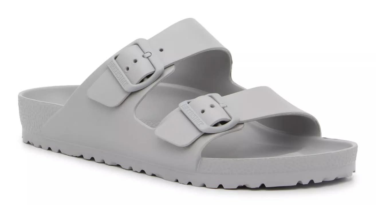 Birkenstock Arizona Essentials Eva Slide Sandal - Men's (Grey Regular/Wide - EU 45 / US Men's 12-12.5 / Women's 14-14.5)