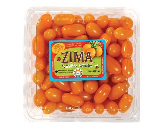 Zima · Tomates raisins orange (355 mL) - Orange grape tomatoes (680 g)