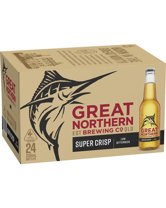 Great Northern Super Crisp Btl 24x330ml