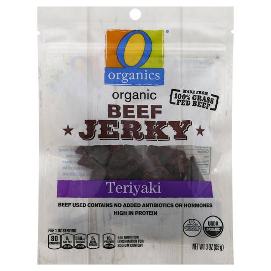O Organics Beef Jerky Teriyaki (3 oz)