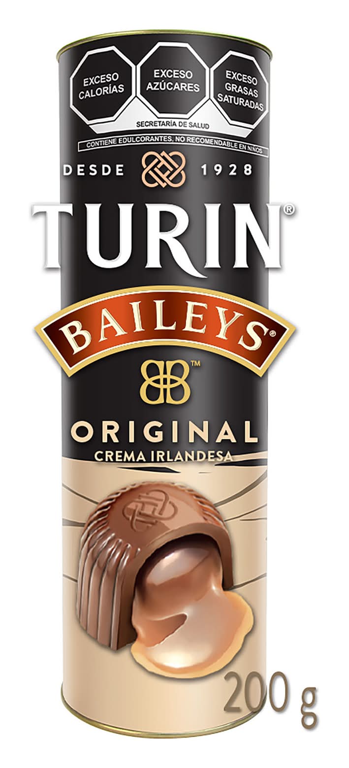Turin · Chocolate con leche relleno, crema irlandesa baileys (200 g)