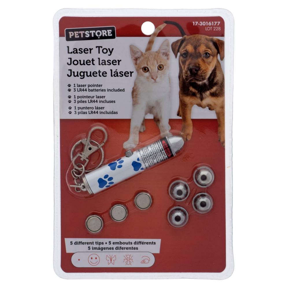 Petstore jouet animalier laser