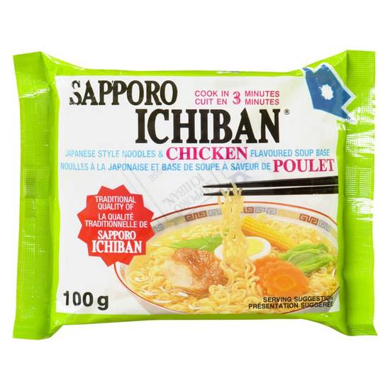 Sapporo Ichiban Japanese Style Noodles Chicken (100 g)