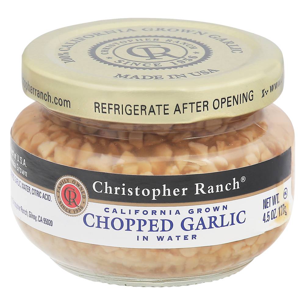 Christopher Ranch Chopped Garlic in Water (4.5 oz)