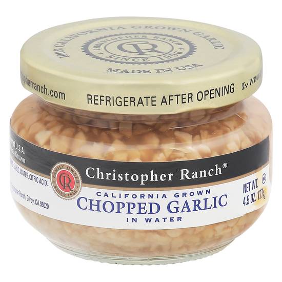 Christopher Ranch Chopped Garlic in Water