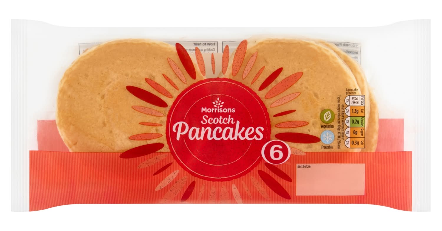 Morrisons Scotch Pancakes 6pk