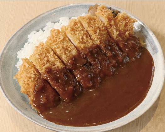 F-1116】ロースかつカレー(100g)Pork Loin Cutlet with Curry Rice  (Pork Loin Cutlet 100g)