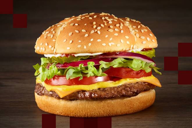 Checkerburger® with Cheese