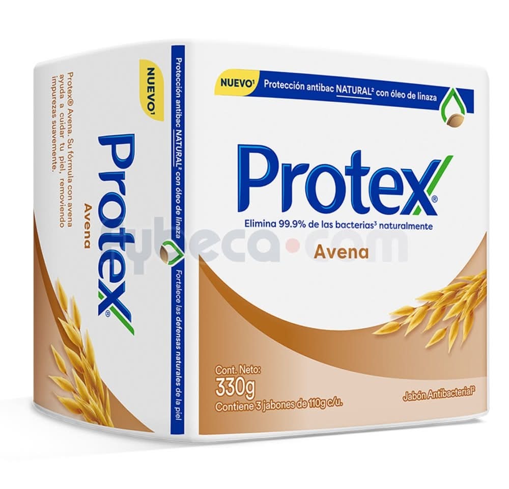 Jabon Barra Antibac Protex Avena