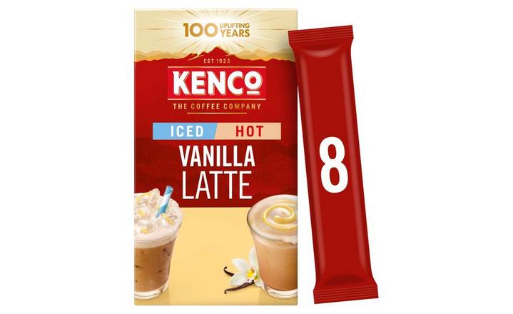 SAVE 50p: Kenco Icedhot Flavours Vanilla 8s (404226)