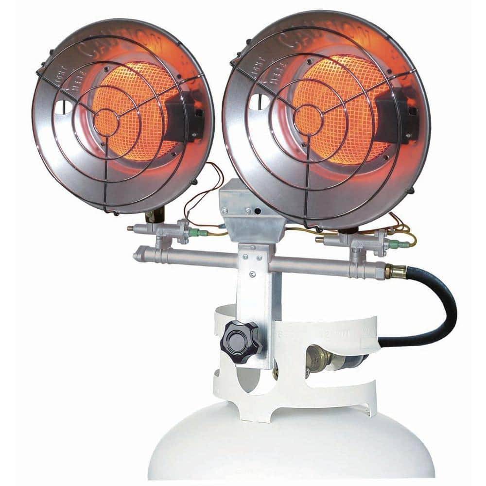 Heat Stream 30,000 Btu Double Tank Top Propane Heater