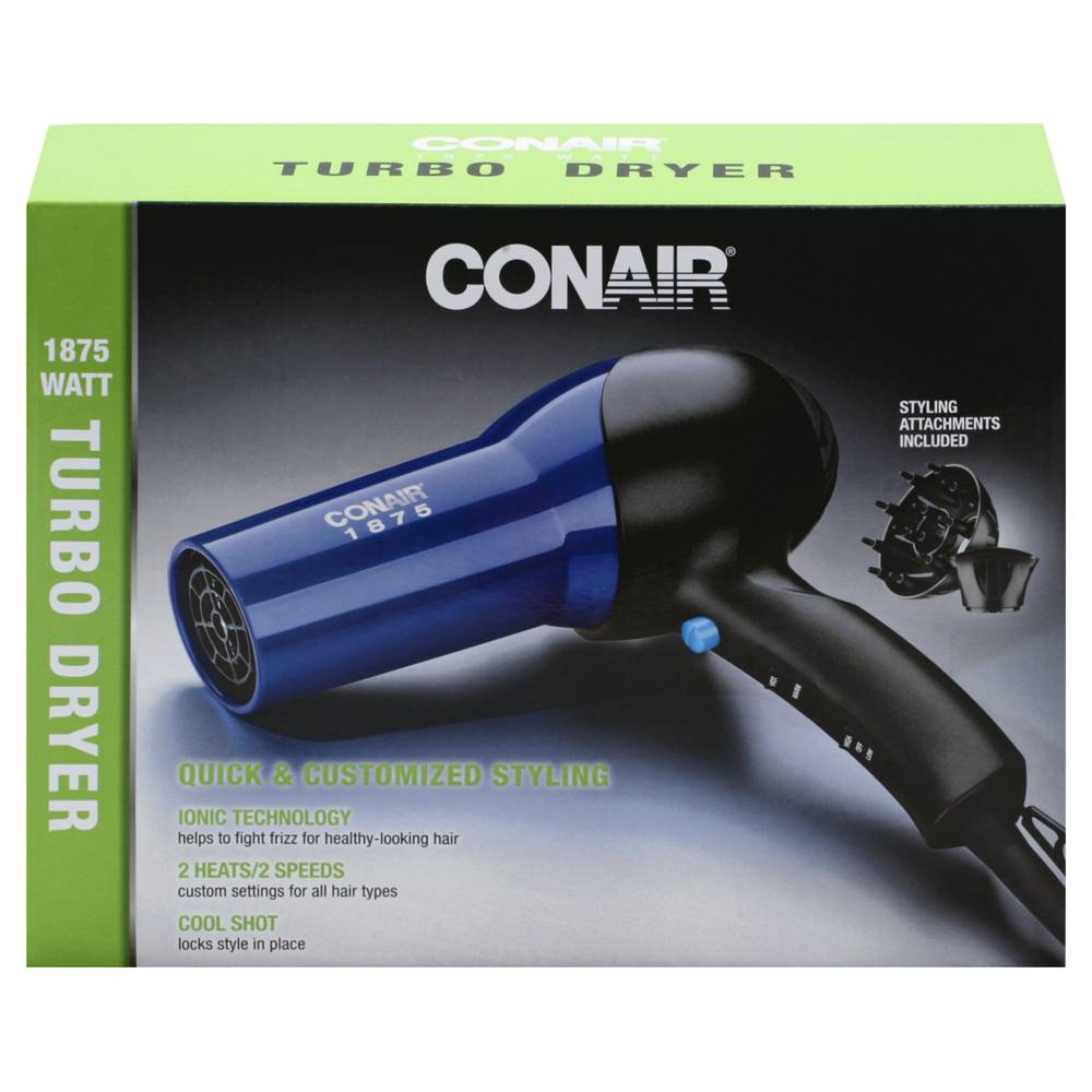 Conair 1875 Watt Turbo Dryer (1.2 lbs)