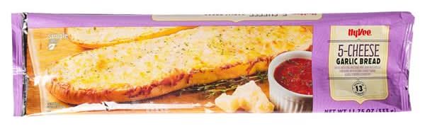 Hy-Vee Cheese Garlic Bread (11.75 oz, 5 ct)