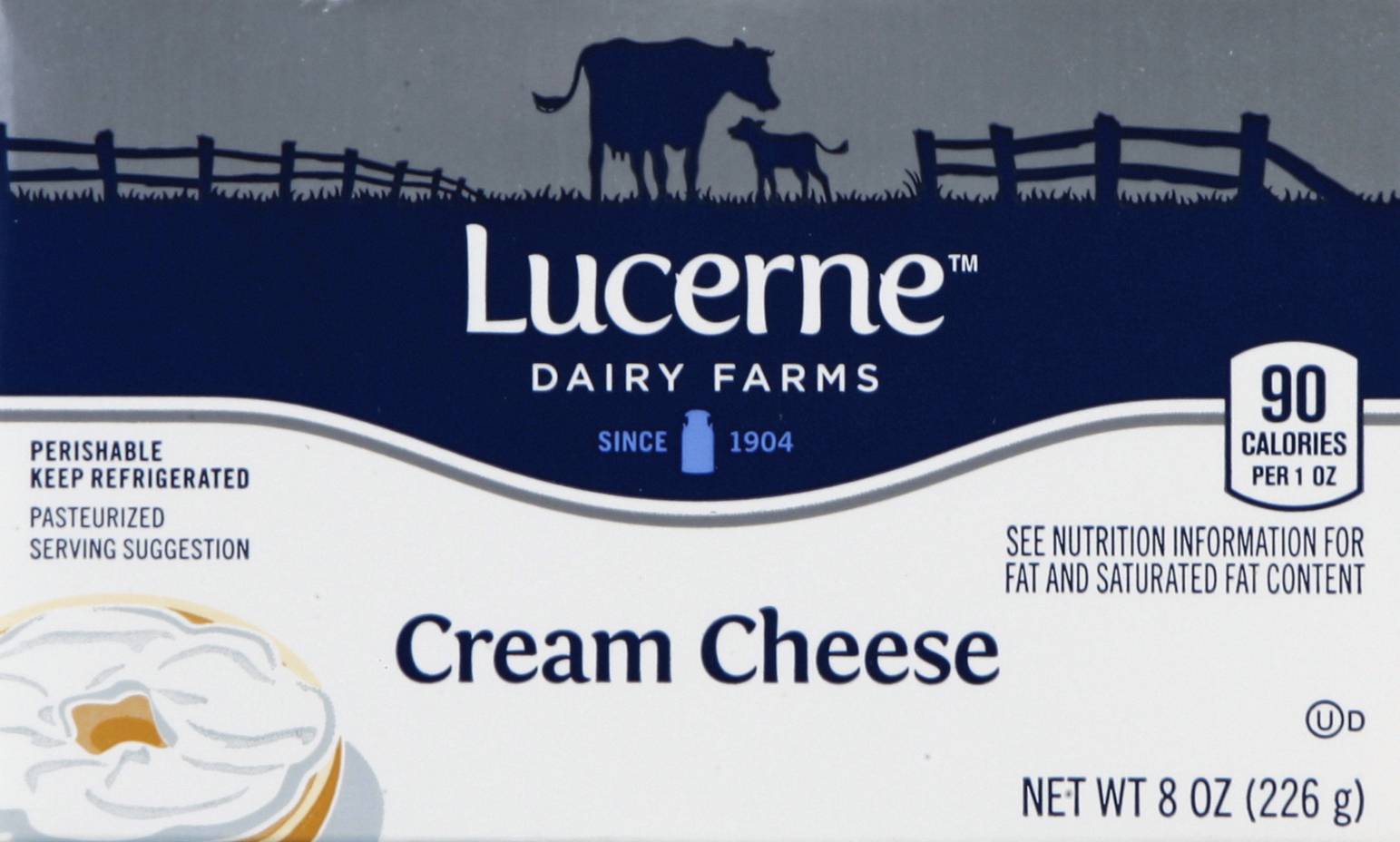 Lucerne Cream Cheese (8 oz)