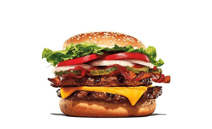 Double Bacon & Cheese Whopper