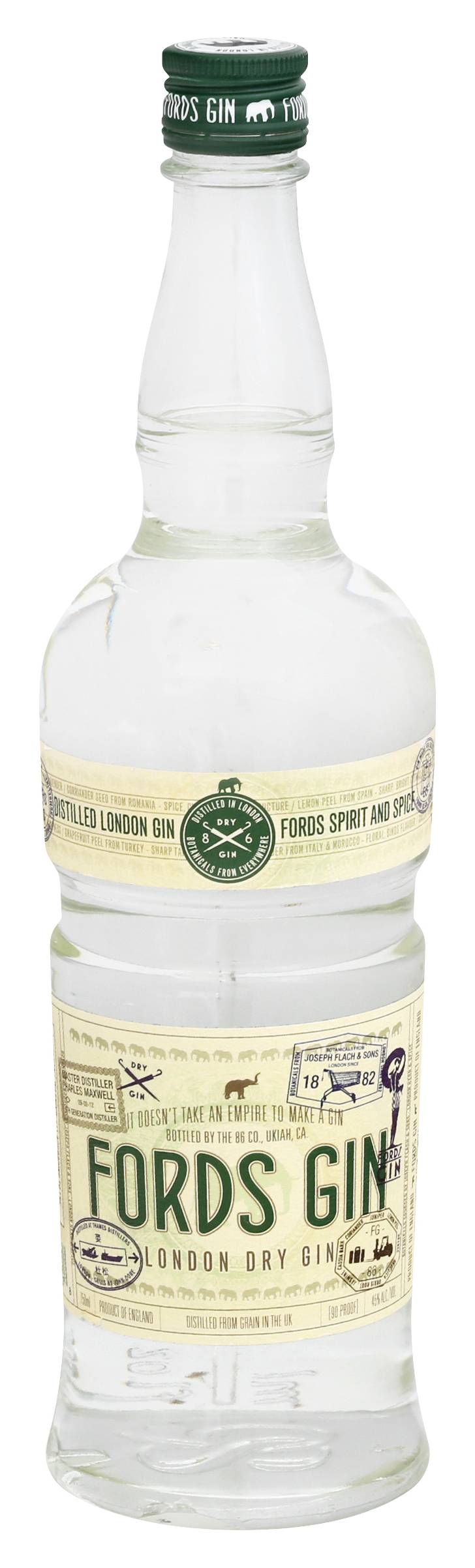 Fords Gin London Dry Gin (750 ml)