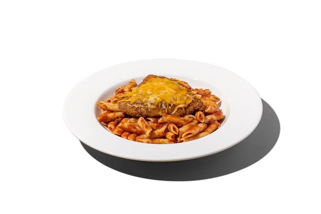 Cheesy Chicken Marinara Pasta