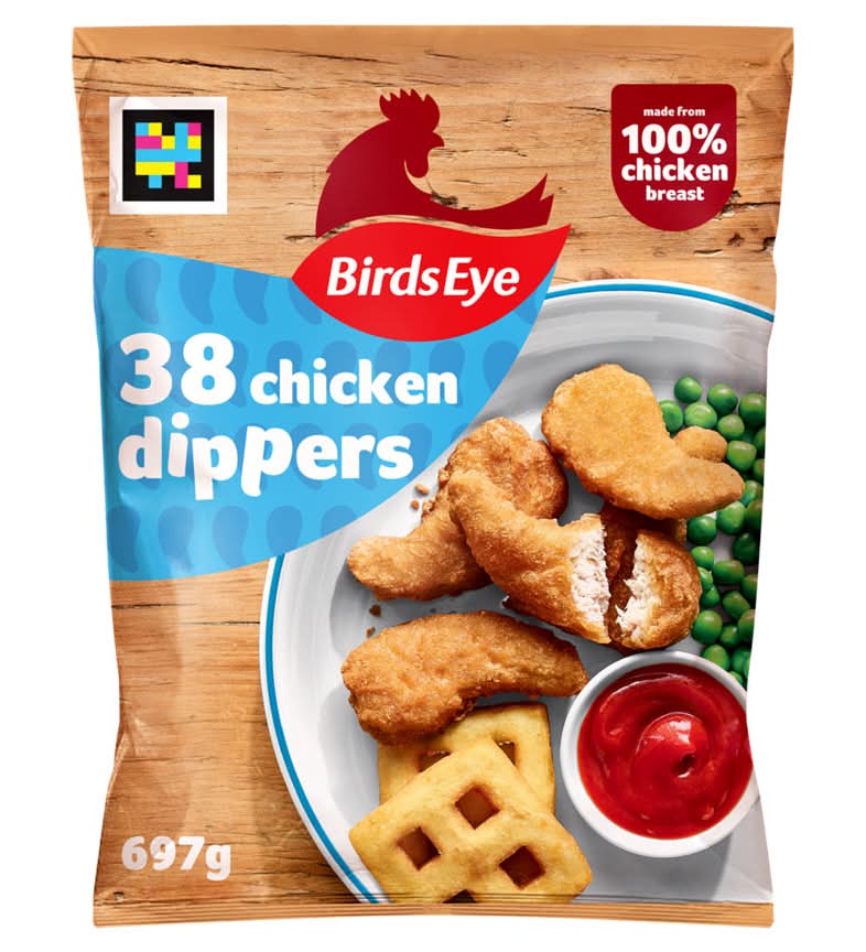 Brids Eye Crispy Chicken Dippers (38 pack)