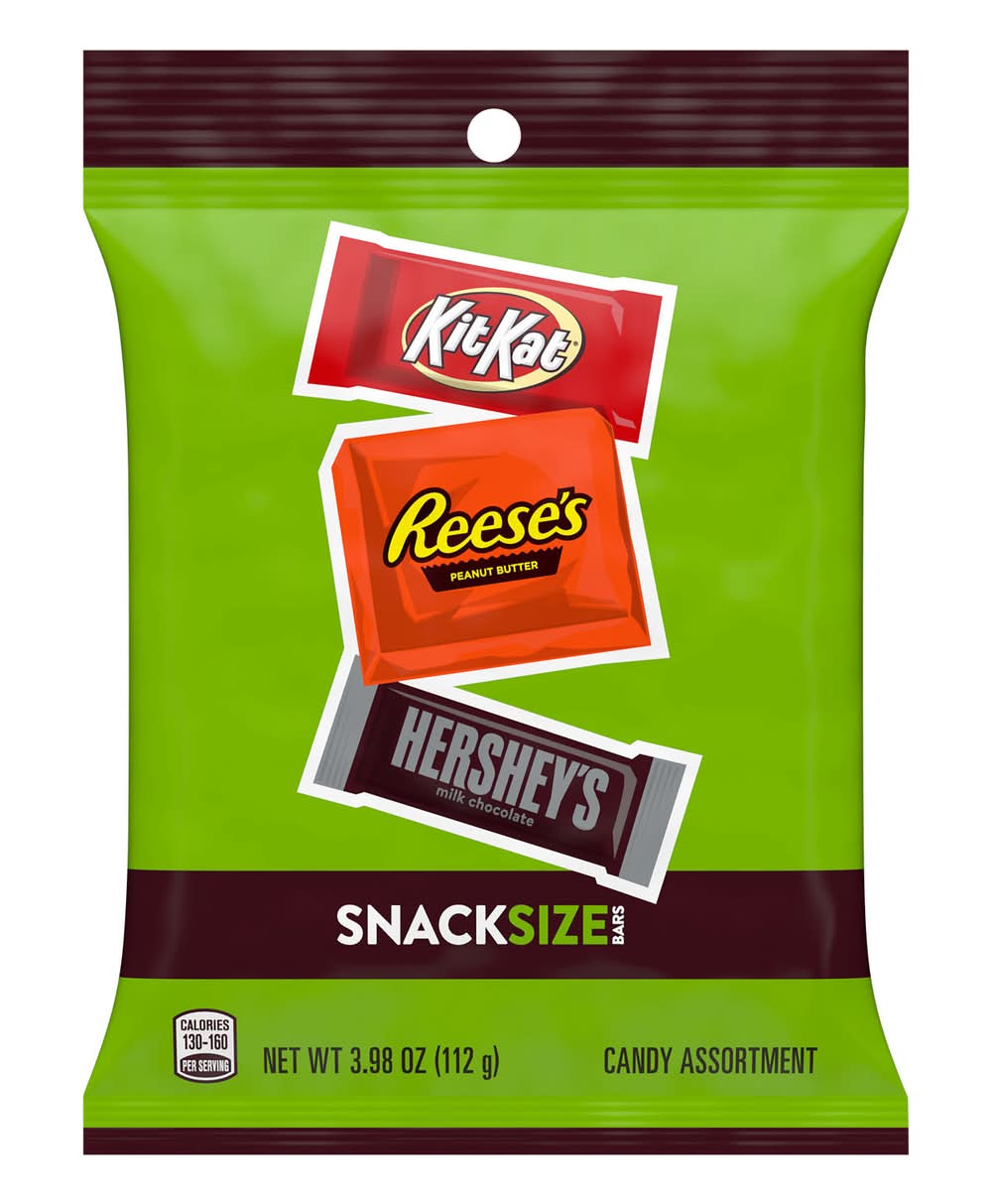 Mars Milk Chocolate Snack Size Candy Bag, Assorted (3.98 oz)
