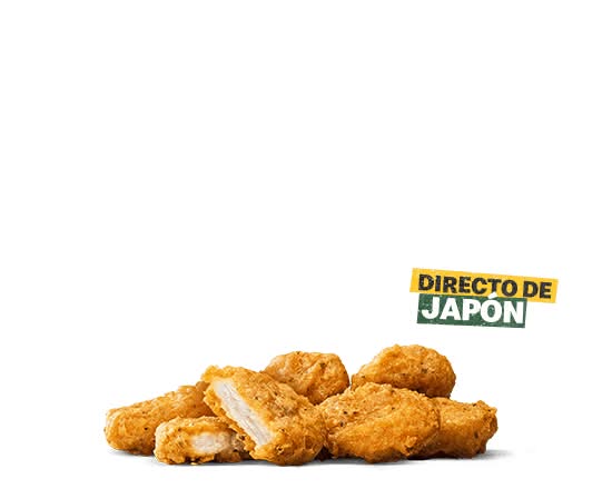 Black Pepper & Garlic McNuggets 6 uds