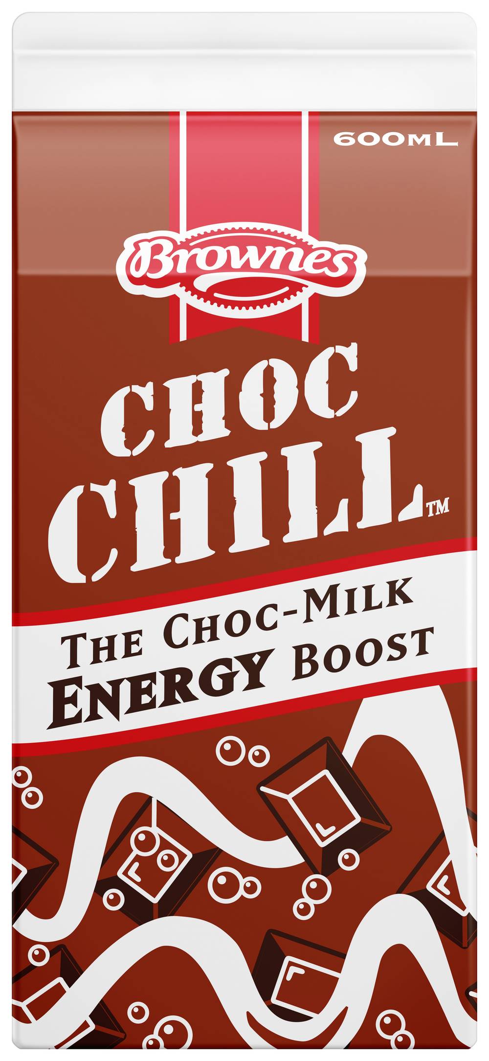 Brownes Choc Chill Energy Chocolate Milk Boost (600mL)