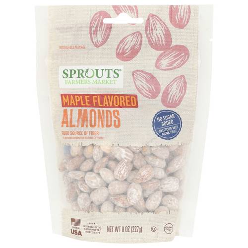 Sprouts Maple Flavored No Sugar Added Almonds