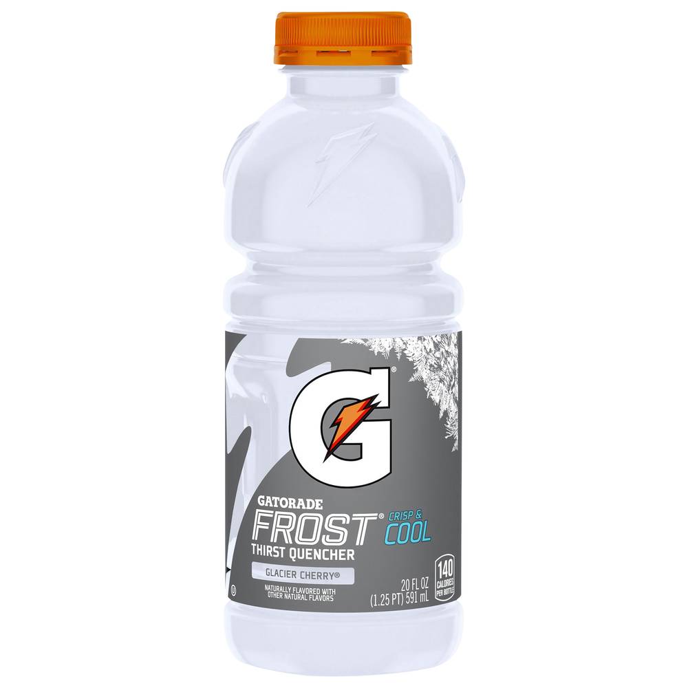 Gatorade Frost Crisp & Cool Thirst Quencher Sports Drink, Glacier Cherry (20 fl oz)