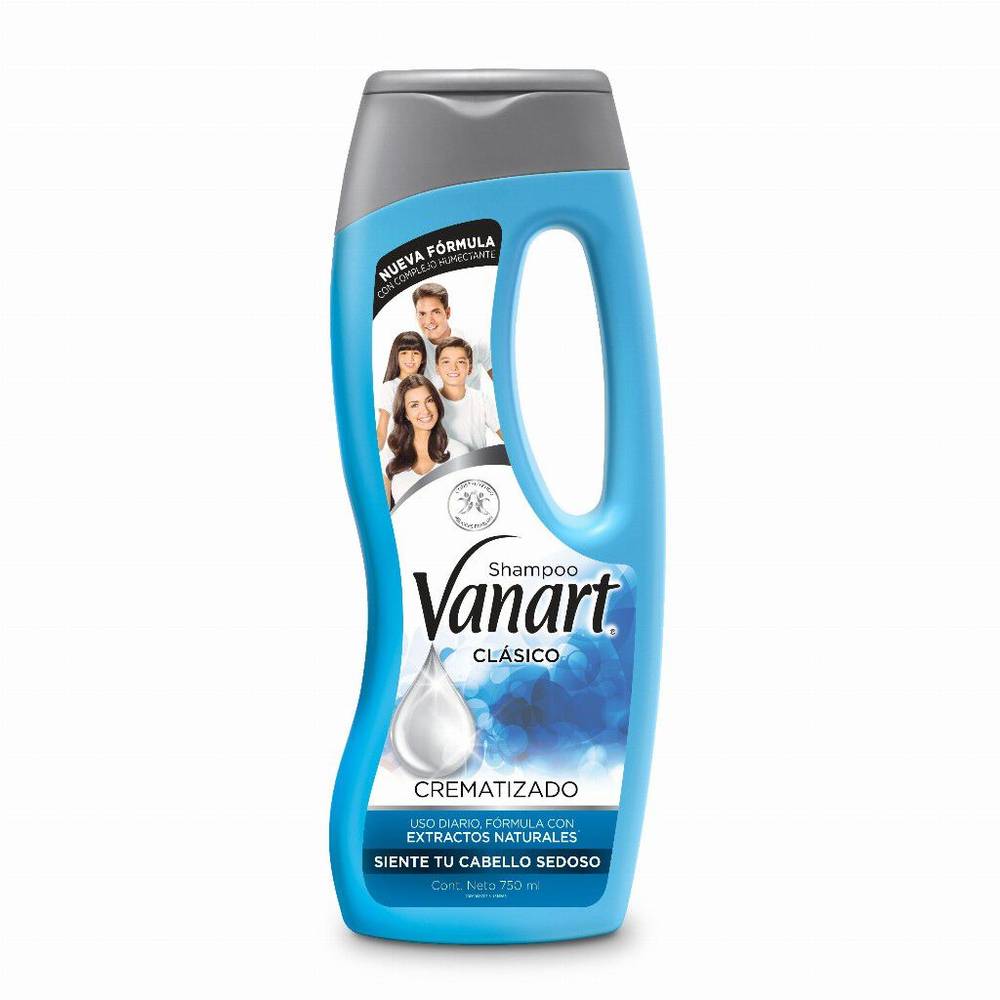 Vanart shampoo clásico crematizado (botella 750 ml)