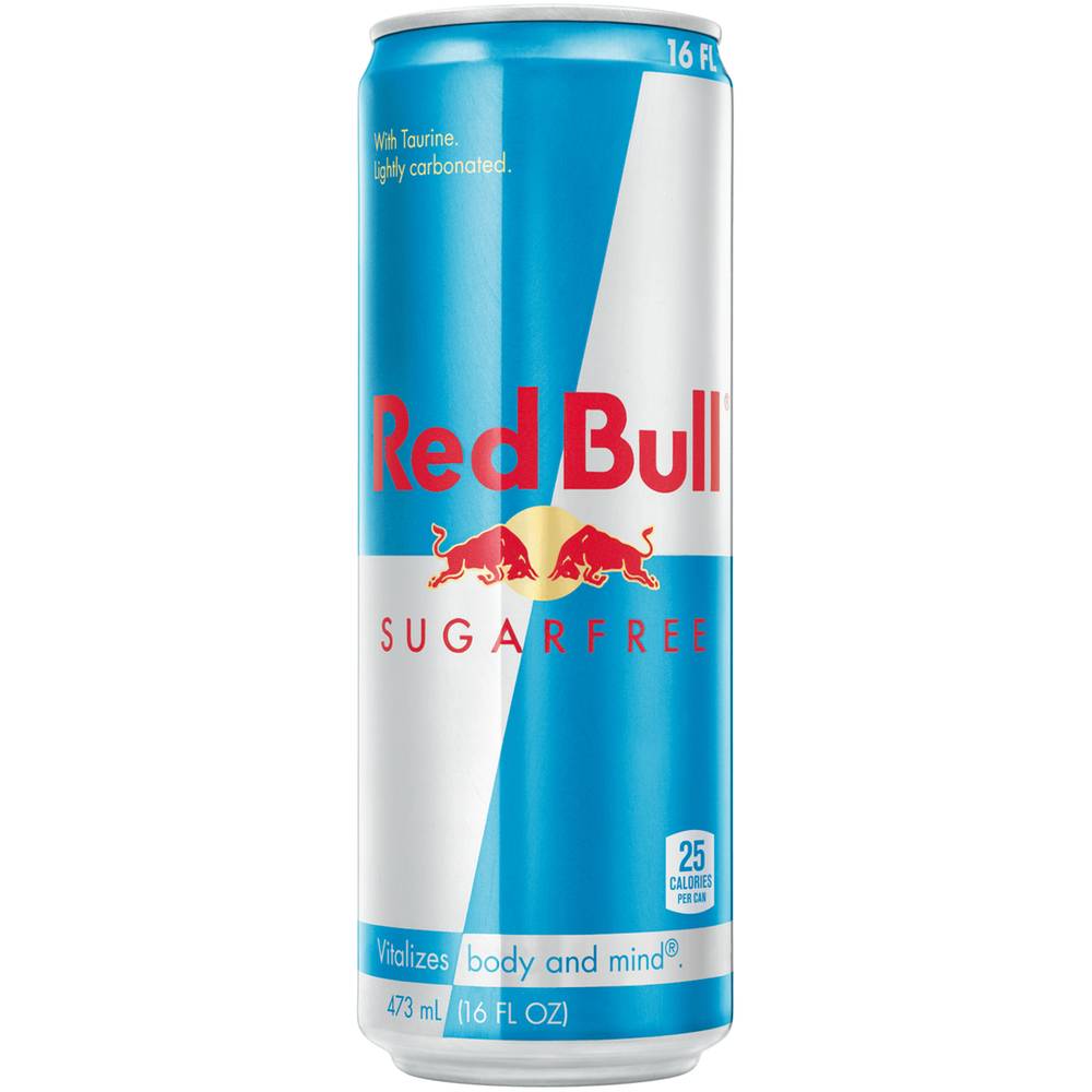 Red Bull Sugar Free Energy Drinks (16 fl oz)