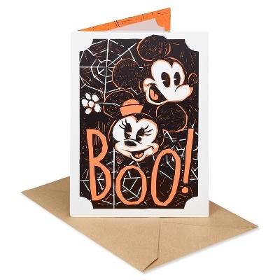 Disney Halloween 'Mickey and Minnie' Greeting Card