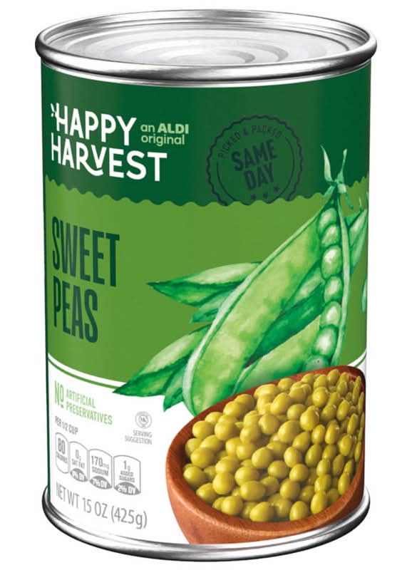 Happy Harvest Medium Sweet Peas (15 oz)