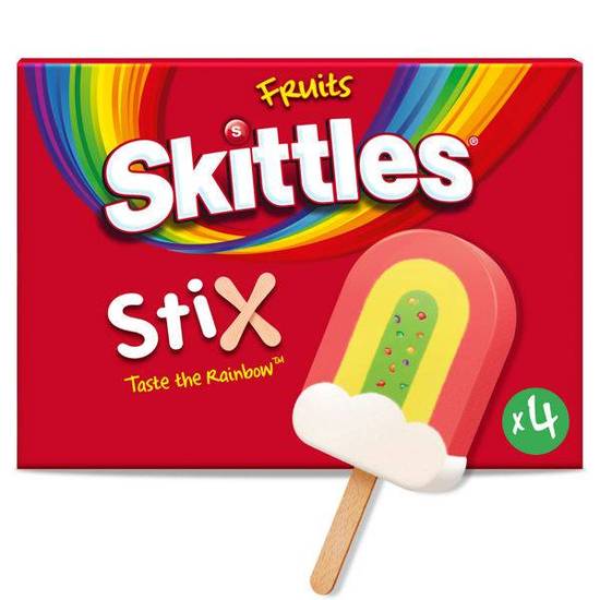 Skittles Fruit Ice Cream Sticks
