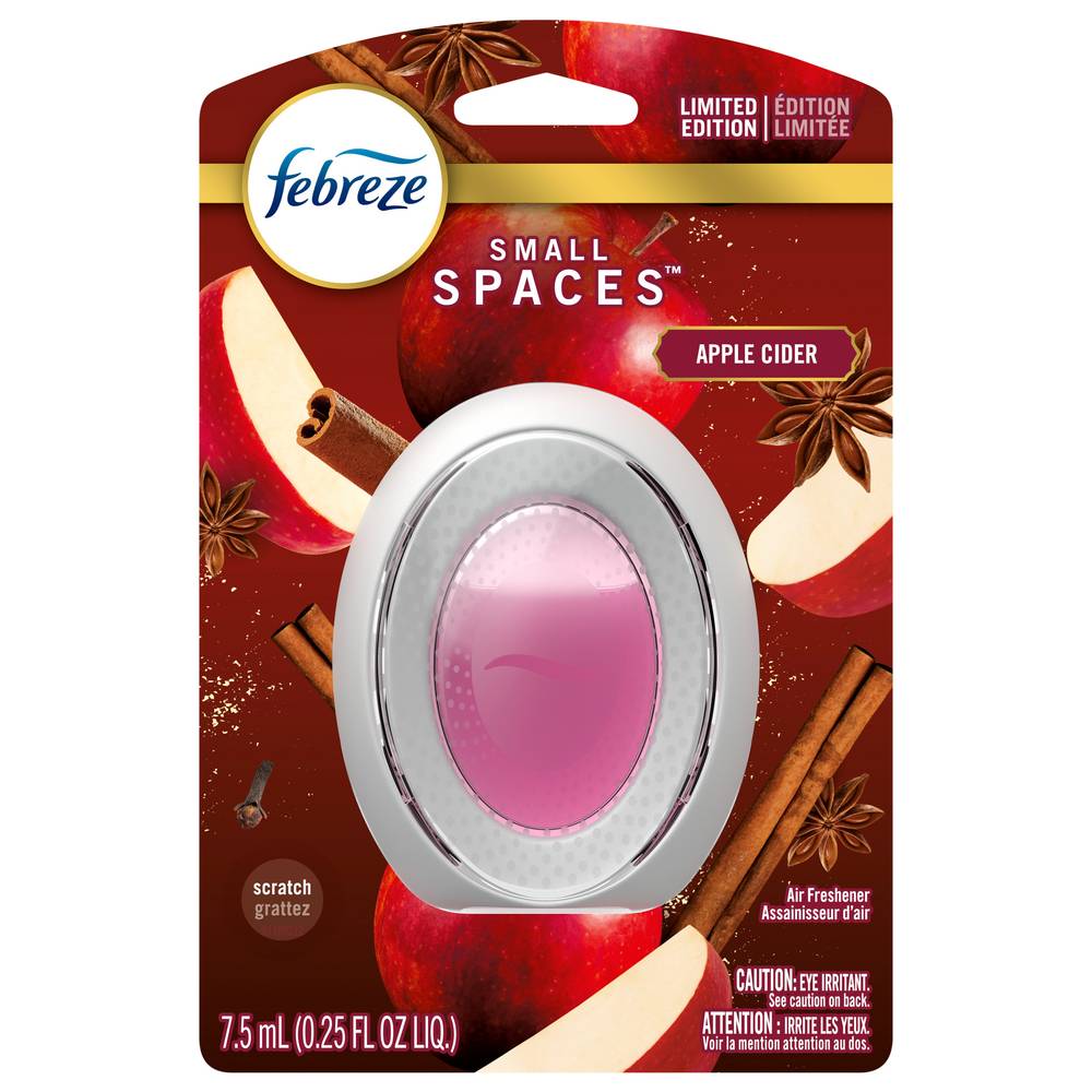 Febreze Small Spaces Holiday Air Freshener Apple Cider Scent (0.25 fl oz)