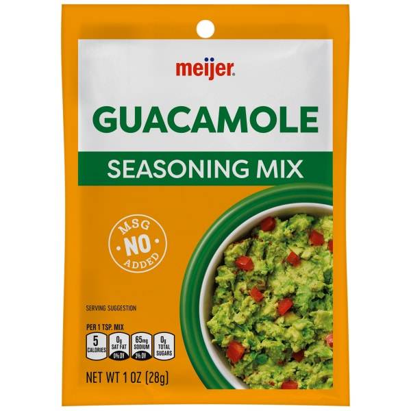Meijer Guacamole Seasoning Mix, 1 oz