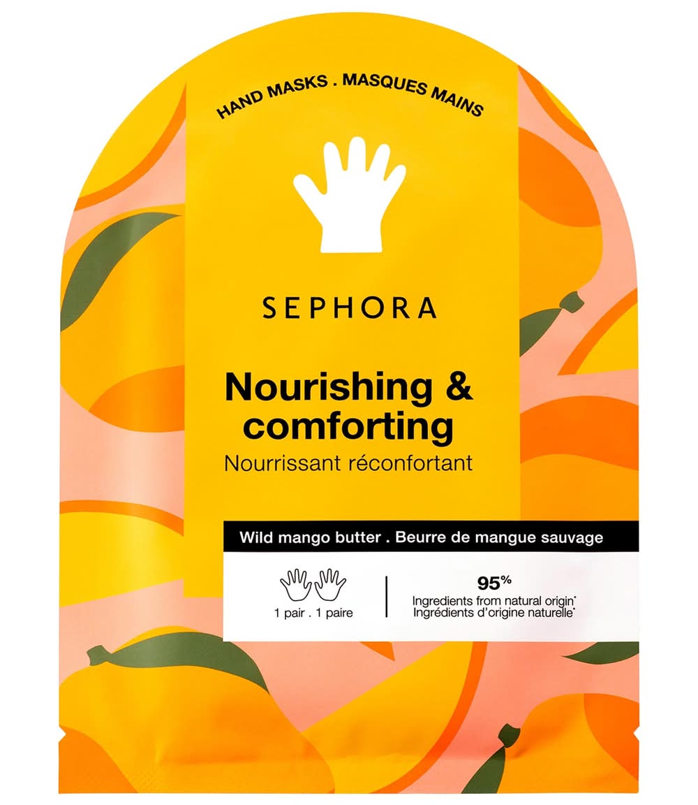 Sephora Collection Hydrating Hand Mask in Coconut + Mango Mango