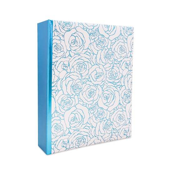 Blue Floral Photo Album By Recollections