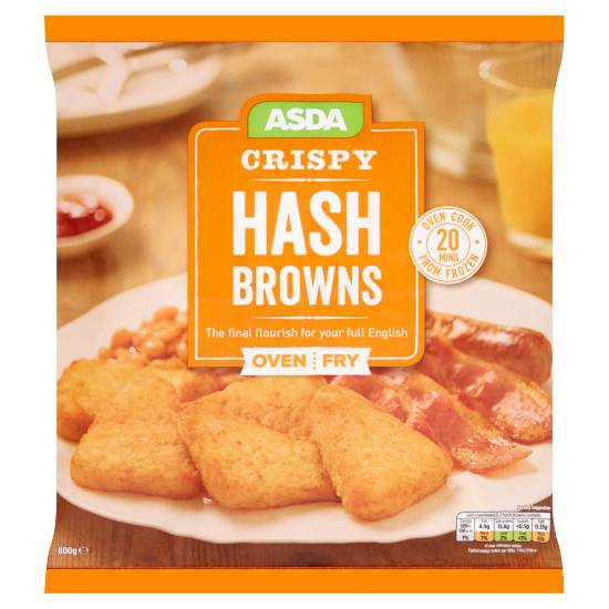 ASDA Crispy Hash Browns (800g)