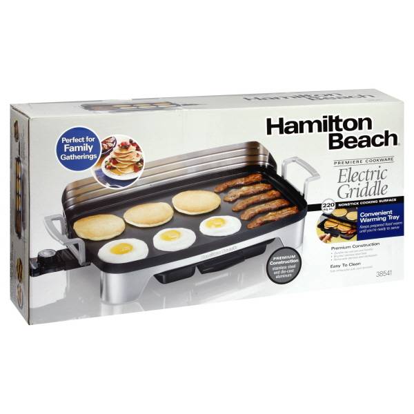 Hamilton Beach Electric Griddle, Black