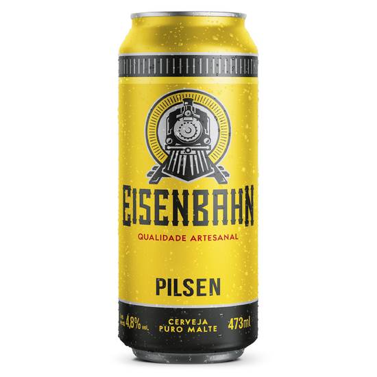 Eisenbahn cerveja pilsen puro malte (473 ml)