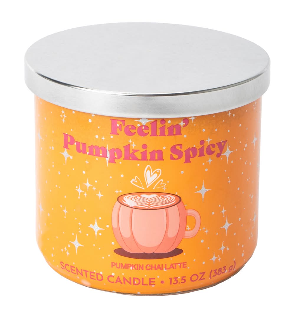 Scented Candle 13.5oz Feelin Pumpkin Spicy