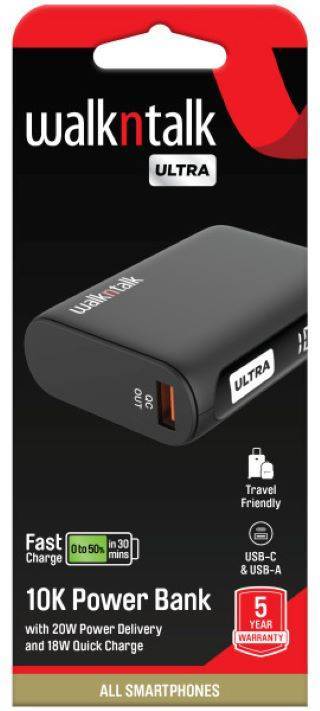 WNT Fast Charge Ultra 10k Power Bank