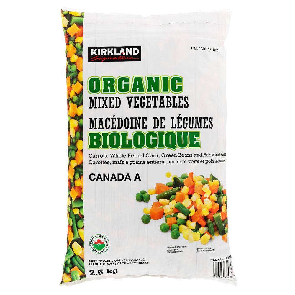 Kirkland Signature Organic Mixed Vegetables