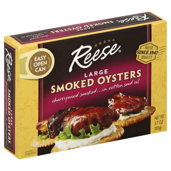 Reese Large Smoked Oysters (3.7 oz)